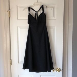 J.Crew black cotton dress